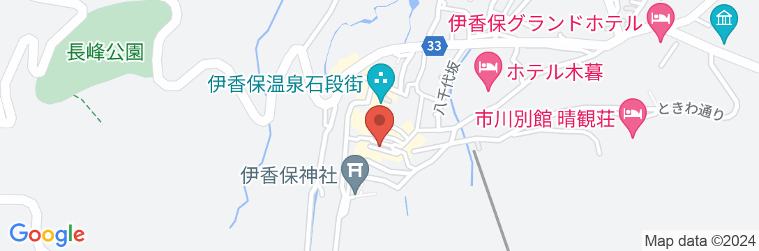 伊香保温泉 吉田屋旅館の地図