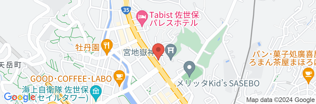 コーポ吉田の地図