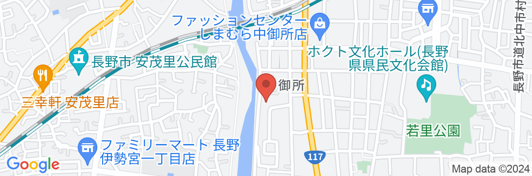 SAINN 長野中御所の地図
