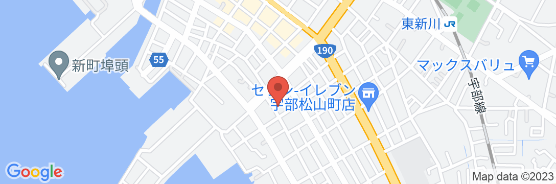 スマートプラスホテル山口宇部の地図