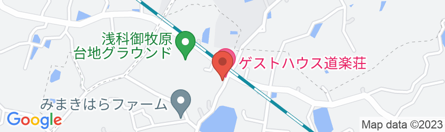 ゲストハウス道楽荘の地図