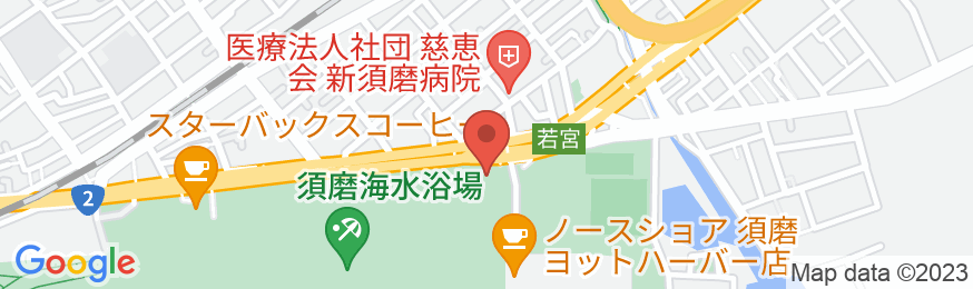 神戸須磨シーワールドホテル(2024年6月開業)の地図