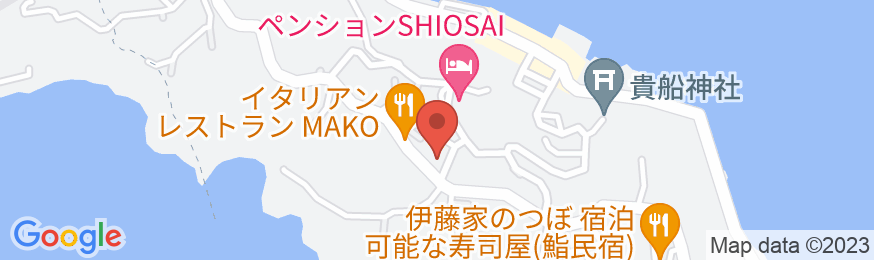 HOTEL FARO manazuruの地図