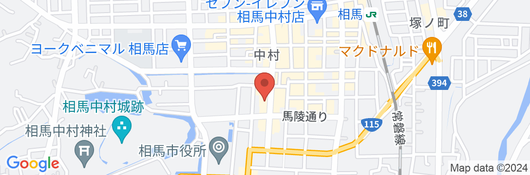 相馬ゲストハウス＂mawari＂/民泊【Vacation STAY提供】の地図