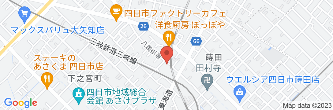 YokkaichiーYADOYA/民泊【Vacation STAY提供】の地図