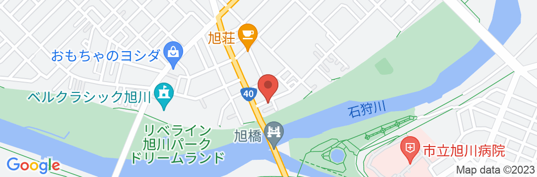 STAY IN ASAHIBASHI【Vacation STAY提供】の地図