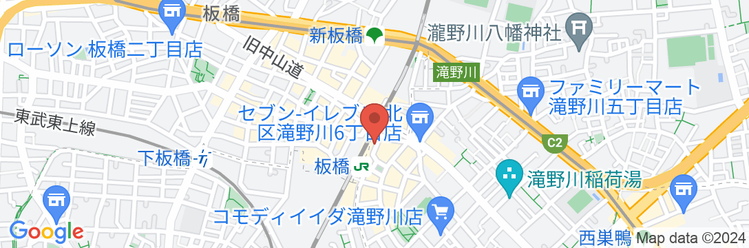 板橋駅前店・ダイヤモンド・悠【Vacation STAY提供】の地図
