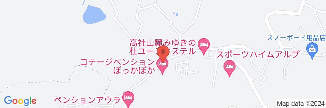 ビジネスイン飯山の地図