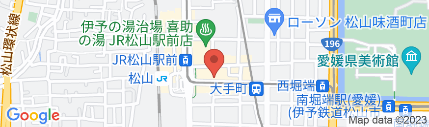 ホテルカジワラの地図