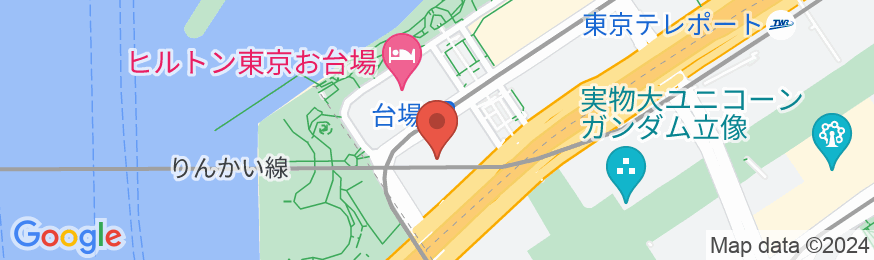 グランドニッコー東京 台場の地図