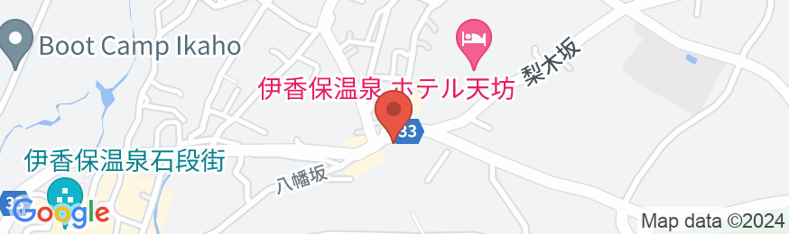伊香保温泉 ホテル松本楼の地図
