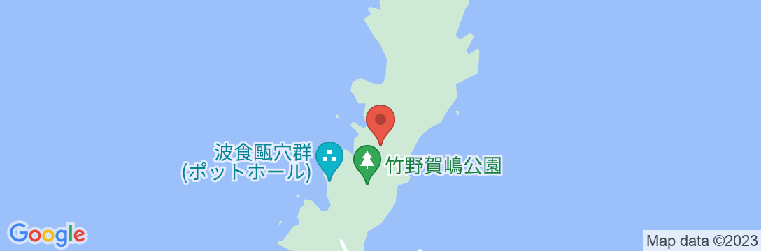 奥城崎シーサイドホテルの地図