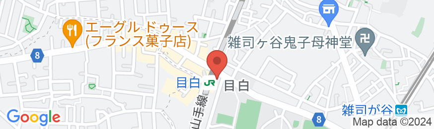 JR東日本ホテルメッツ目白の地図
