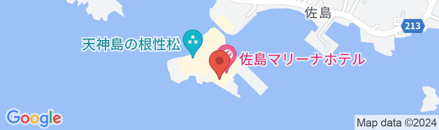 佐島マリーナホテルの地図
