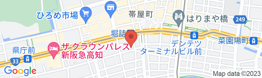 ホテル タウン本町の地図