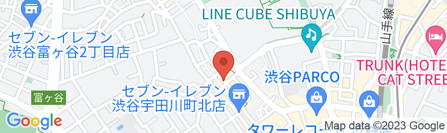 渋谷クレストンホテルの地図