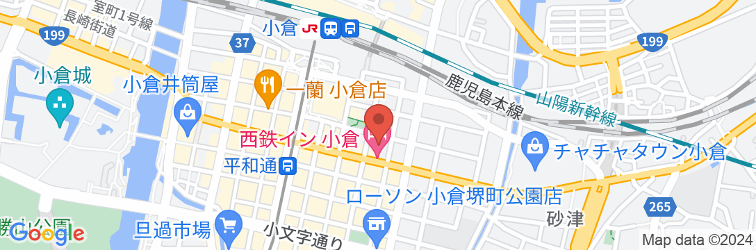 西鉄イン小倉の地図