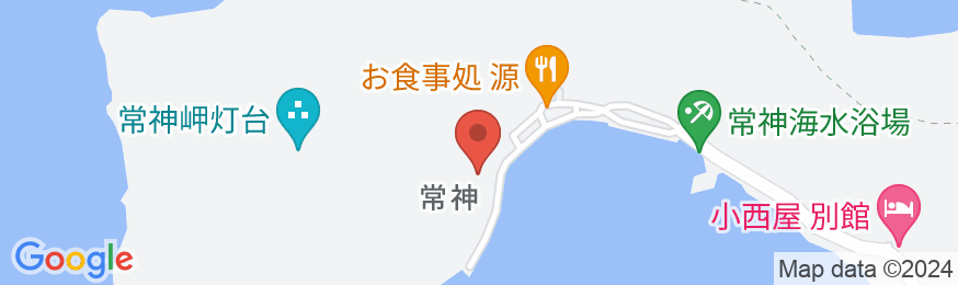 若狭常神 小西屋 別館<福井県>の地図