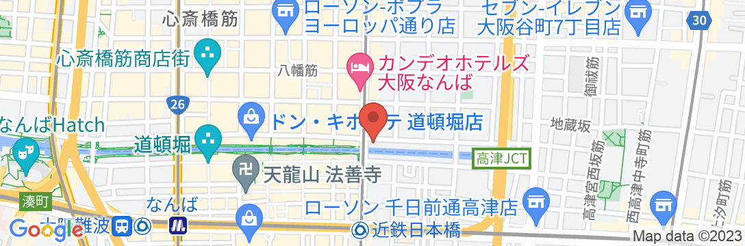 大和屋本店<大阪府>の地図