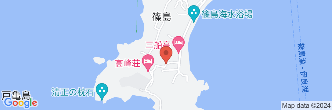 篠島 ホテル海原<篠島>の地図