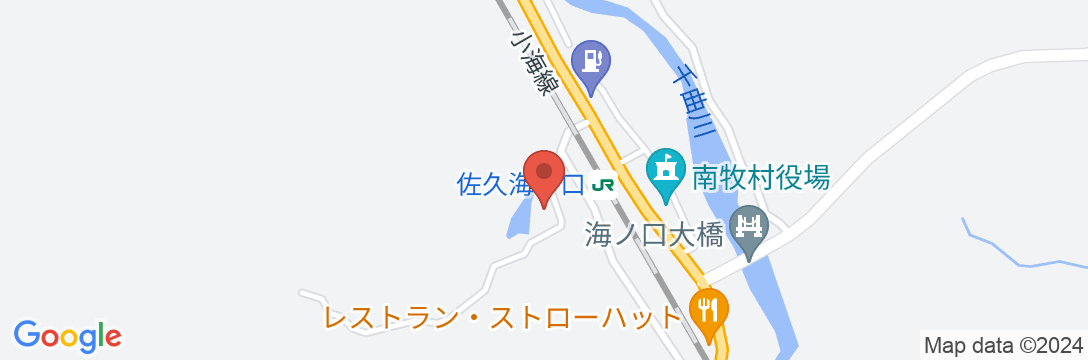 海ノ口温泉 湯元ホテル 和泉館の地図