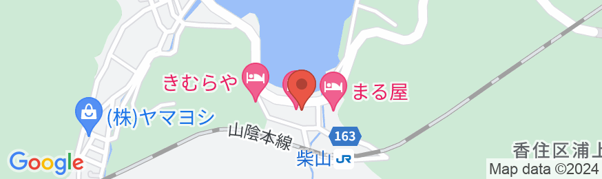 柴山温泉 しばやま荘の地図
