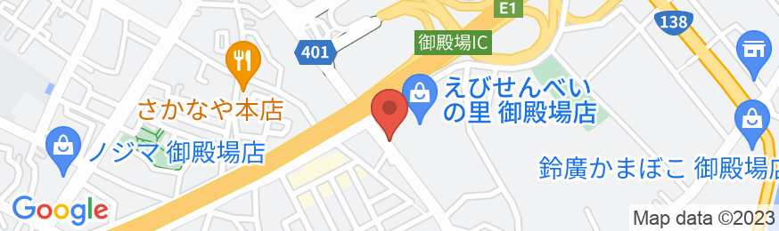 くれたけイン御殿場インター/GOLD CABINの地図