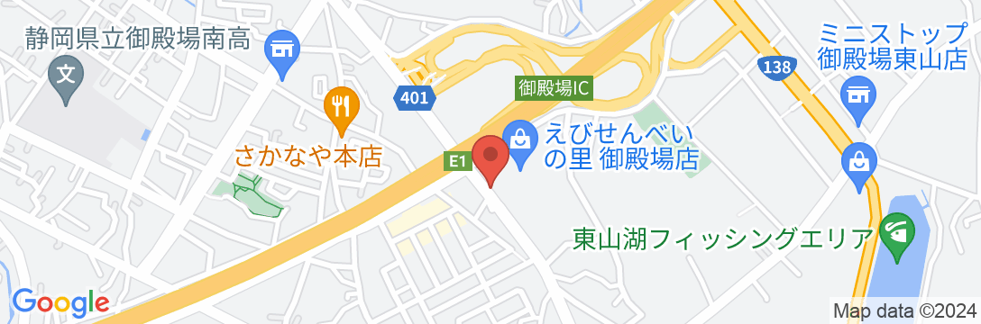 くれたけイン御殿場インター/GOLD CABINの地図