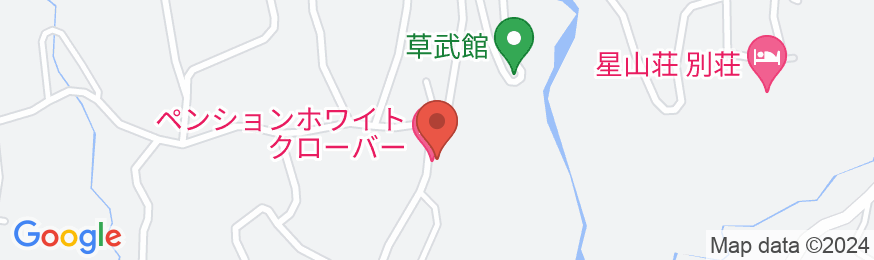 清里ペンション ホワイトクローバーの地図