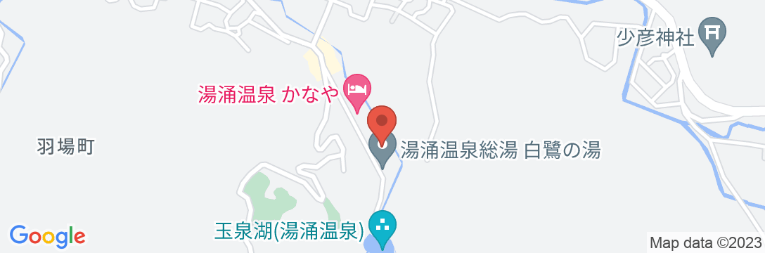 金沢湯涌温泉 山音(やまね)の地図