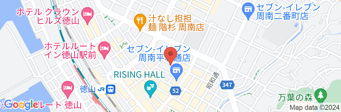 徳山第一ホテルの地図