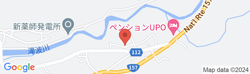 勝山市 ペンションUPO(ウポ)の地図