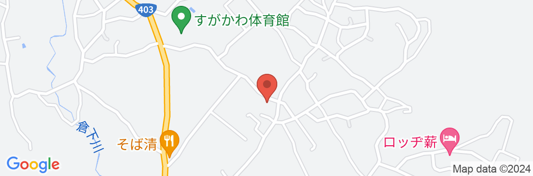 北志賀メイプルヒルズインの地図