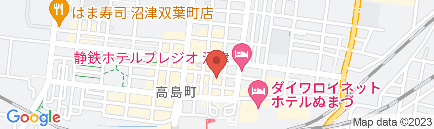 HOTEL MIWA 沼津 [ ホテル ミワ 沼津 ]の地図