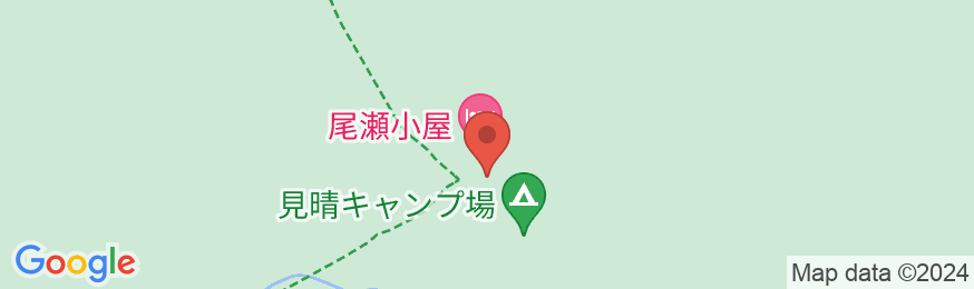 桧枝岐小屋(ヒノエマタゴヤ)の地図