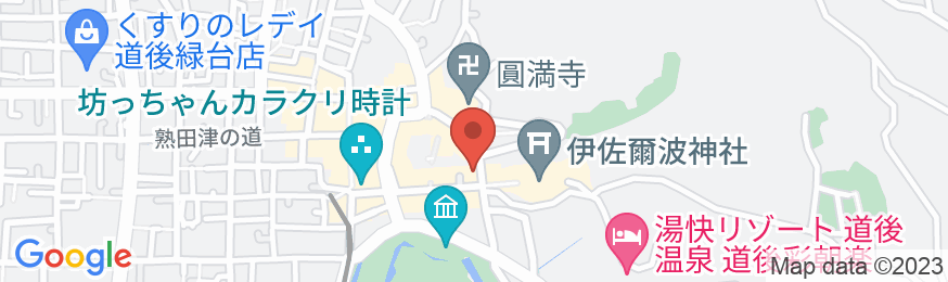 ホテル中川の地図
