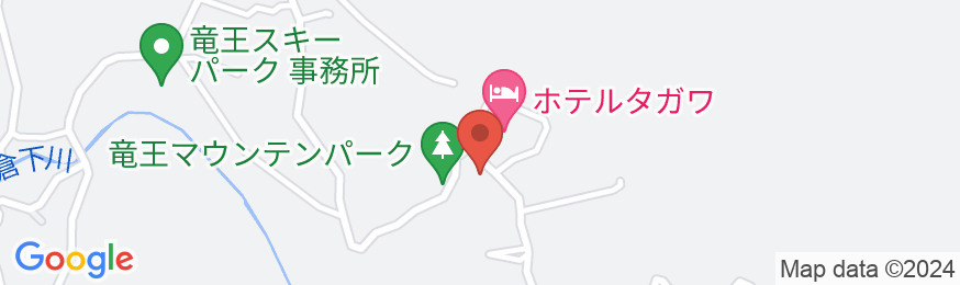 北志賀高原 ホテル竜王の地図