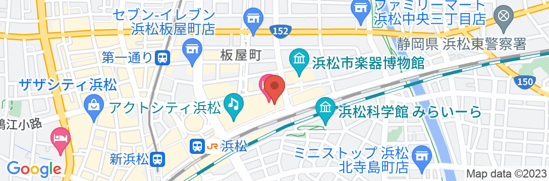 オークラアクトシティホテル浜松(オークラホテルズ&リゾーツ)の地図