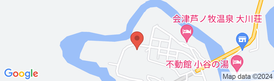 会津芦ノ牧温泉 丸峰観光ホテルの地図