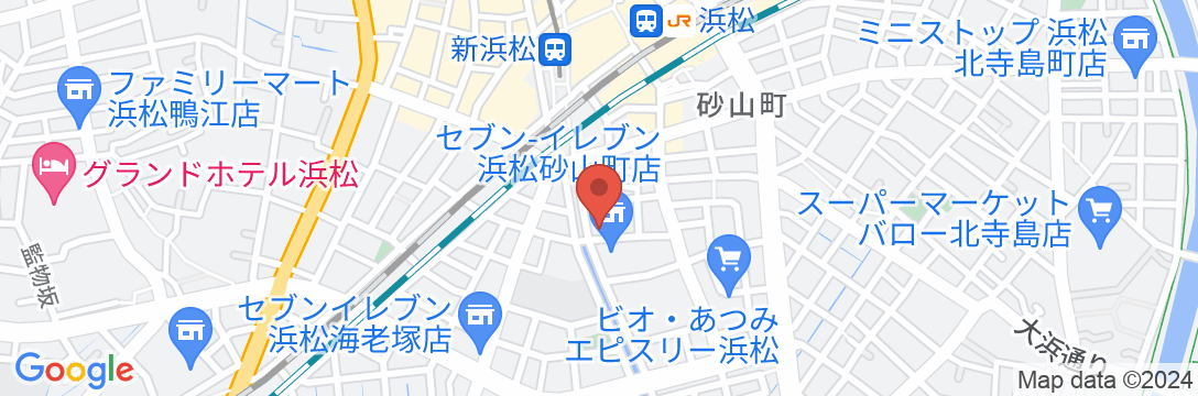 浜松ホテルの地図