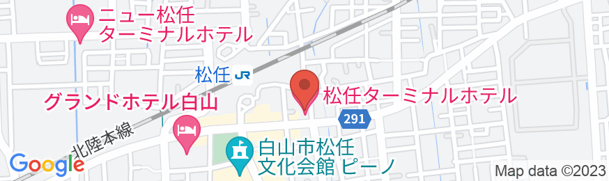 松任ターミナルホテルの地図