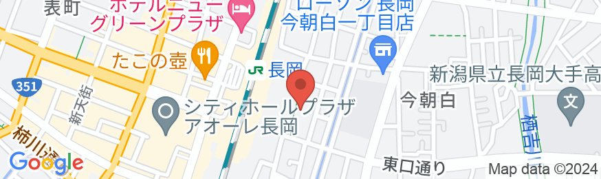 ホテルニューオータニ長岡の地図