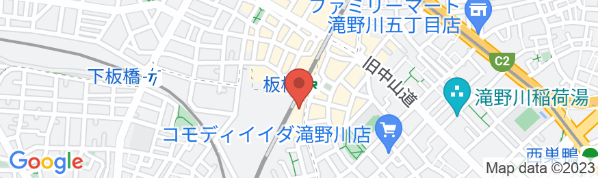 アパホテル〈東京板橋駅前〉の地図