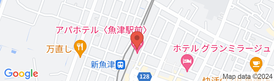 アパホテル〈魚津駅前〉の地図