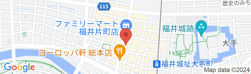 アパホテル〈福井片町〉の地図