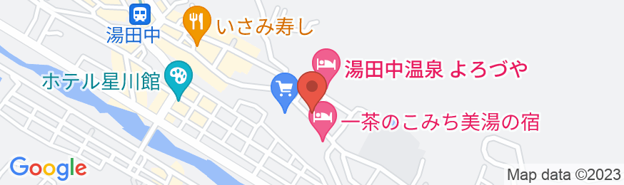 湯田中温泉 島屋の地図