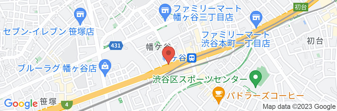 西新宿グリーンホテル(旧:ホテルノーブル)の地図
