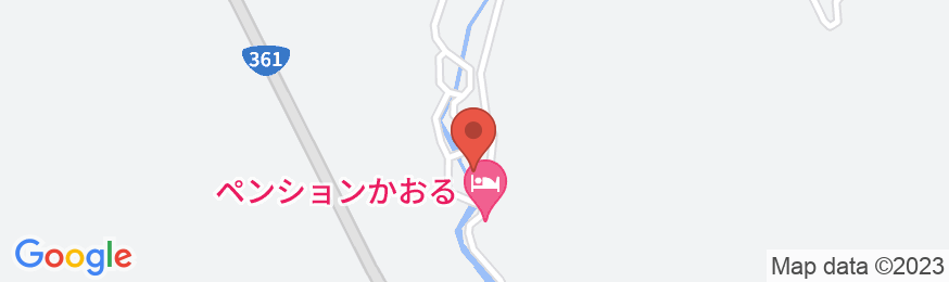ペンション カオル(KAORU)の地図