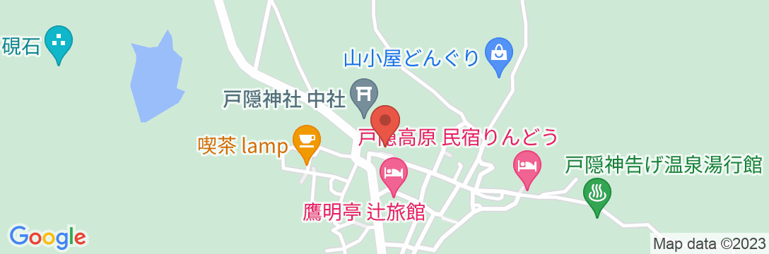 成瀬旅館の地図