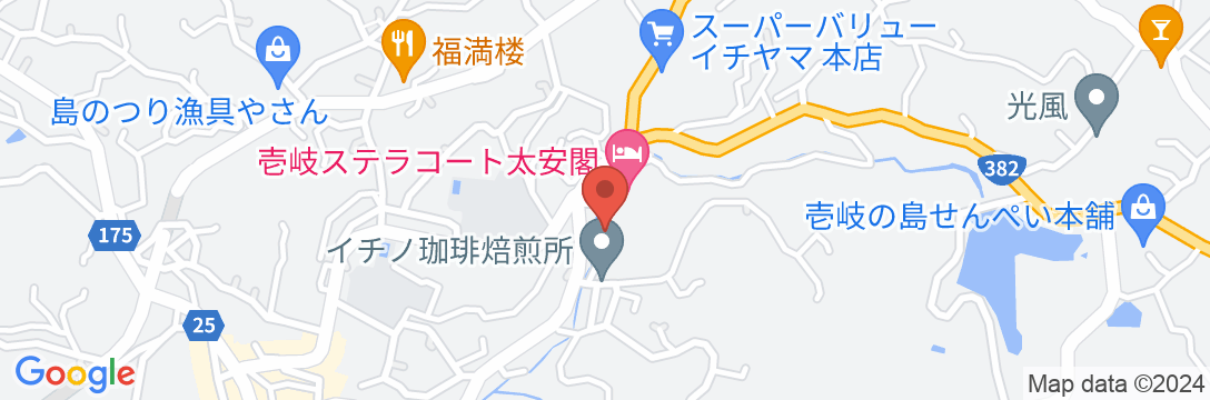 壱岐ステラコート太安閣 <壱岐島>の地図